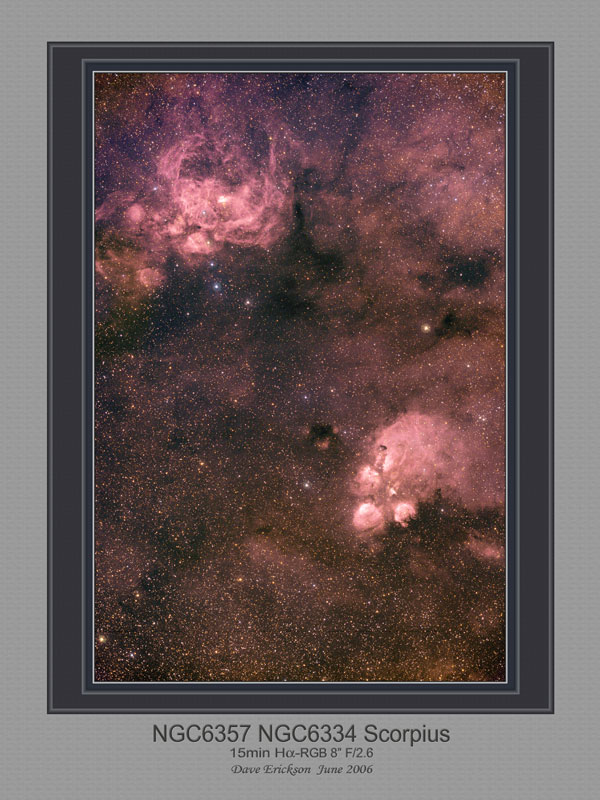 NGC6357 NGC6334